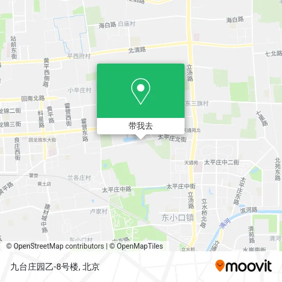 九台庄园乙-8号楼地图