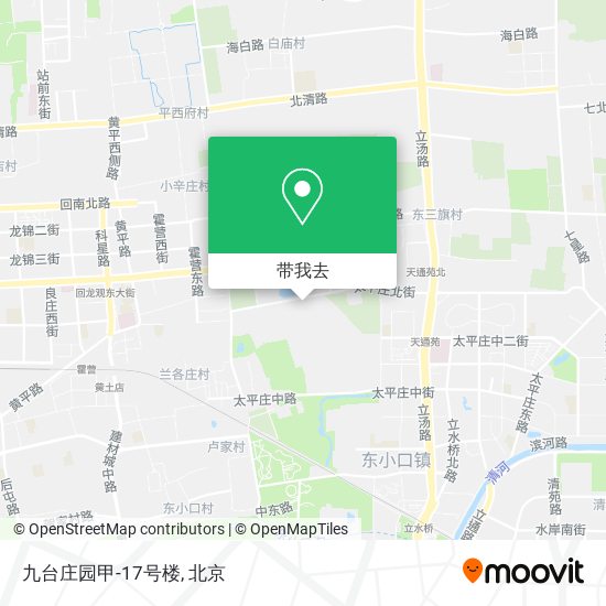 九台庄园甲-17号楼地图