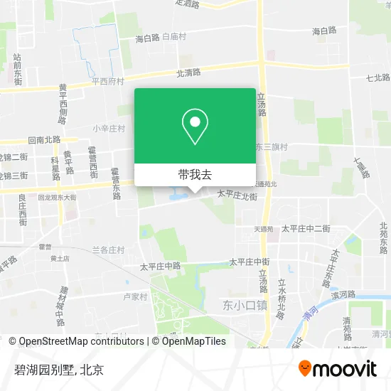 碧湖园别墅地图