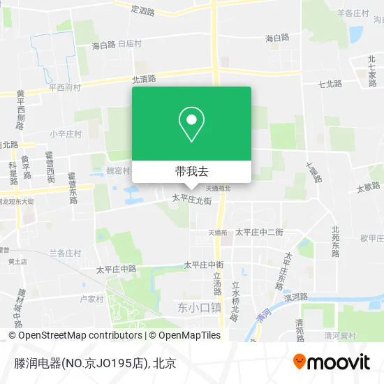 滕润电器(NO.京JO195店)地图