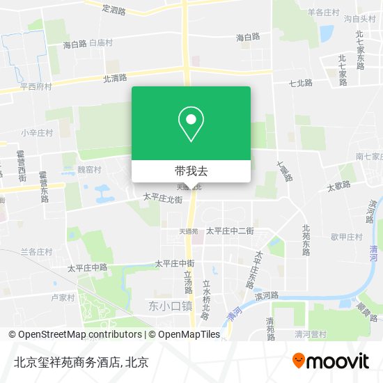 北京玺祥苑商务酒店地图