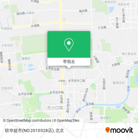 联华超市(NO.2010528店)地图