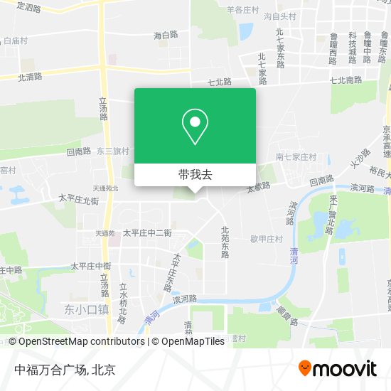 中福万合广场地图