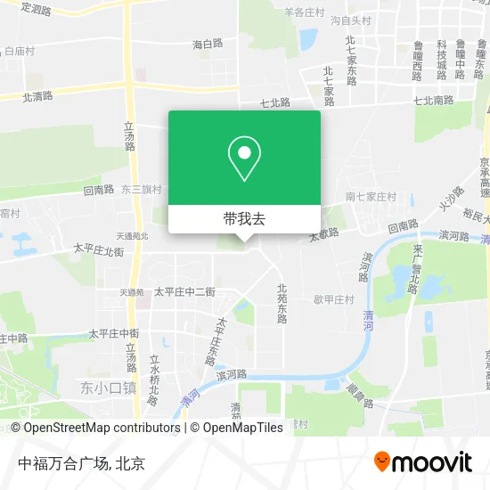 中福万合广场地图
