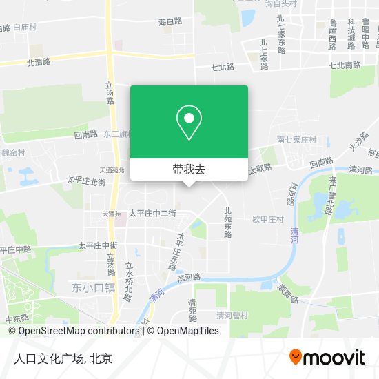 人口文化广场地图