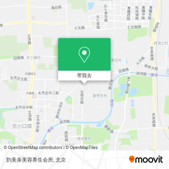 韵美亲美容养生会所地图