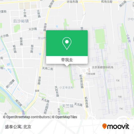 盛泰公寓地图