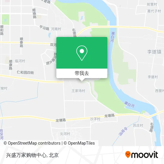 兴盛万家购物中心地图