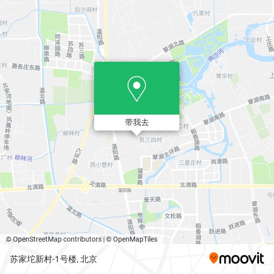 苏家坨新村-1号楼地图