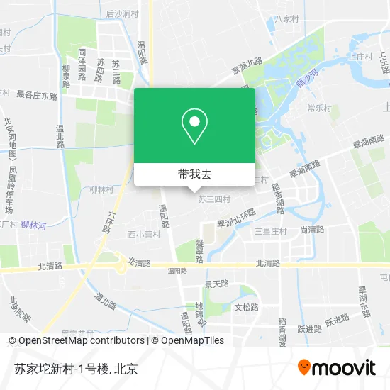 苏家坨新村-1号楼地图