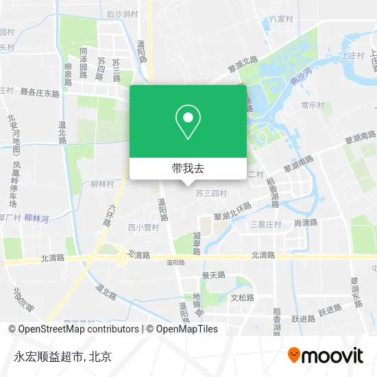 永宏顺益超市地图