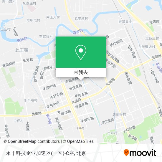 永丰科技企业加速器(一区)-C座地图