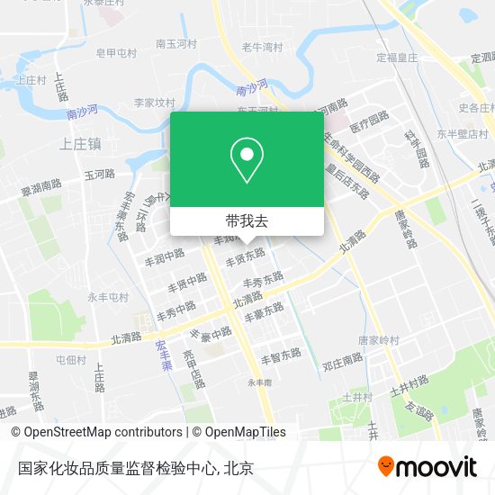 国家化妆品质量监督检验中心地图