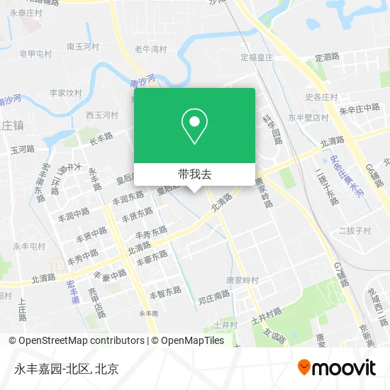 永丰嘉园-北区地图