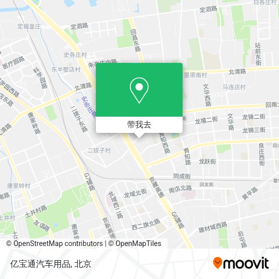 亿宝通汽车用品地图