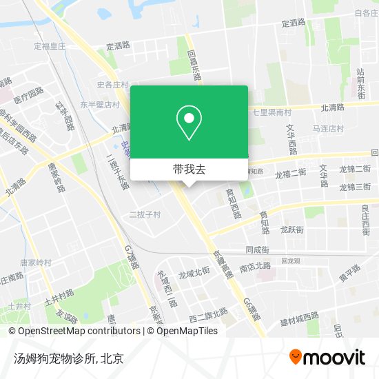 汤姆狗宠物诊所地图