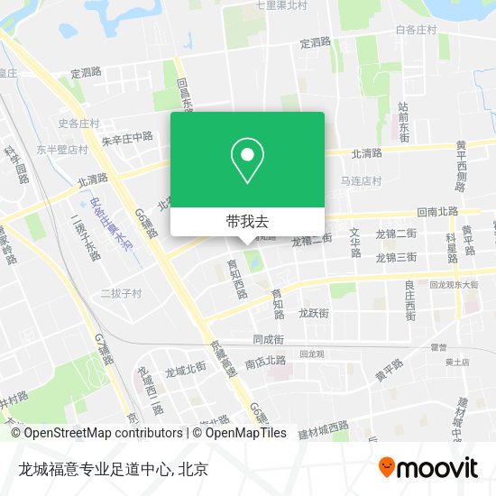 龙城福意专业足道中心地图