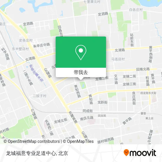 龙城福意专业足道中心地图