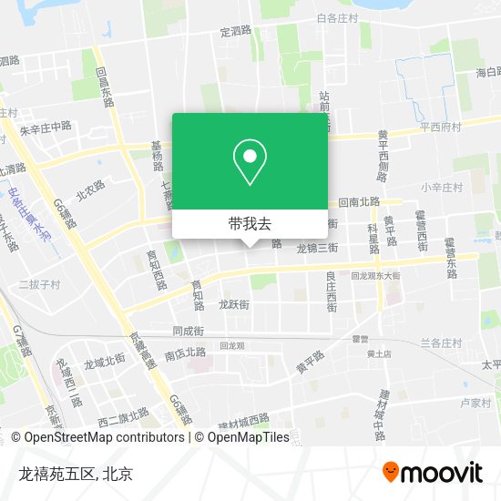 龙禧苑五区地图