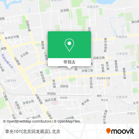 章光101(北京回龙观店)地图