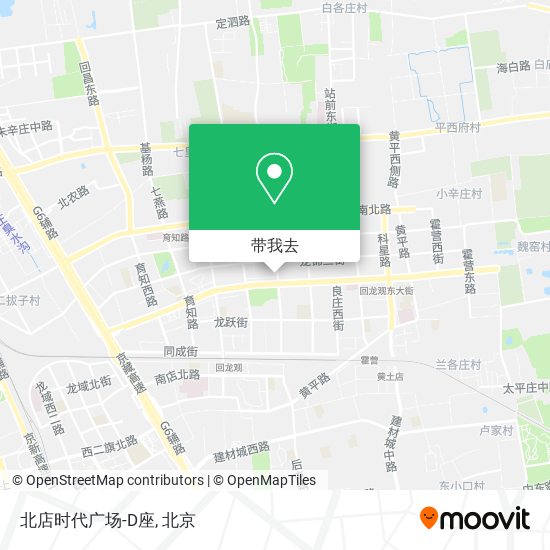 北店时代广场-D座地图