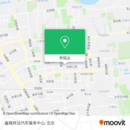 鑫顺祥达汽车服务中心地图