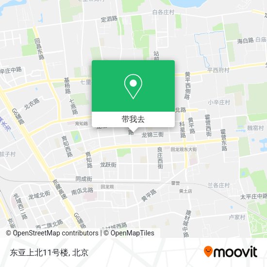 东亚上北11号楼地图