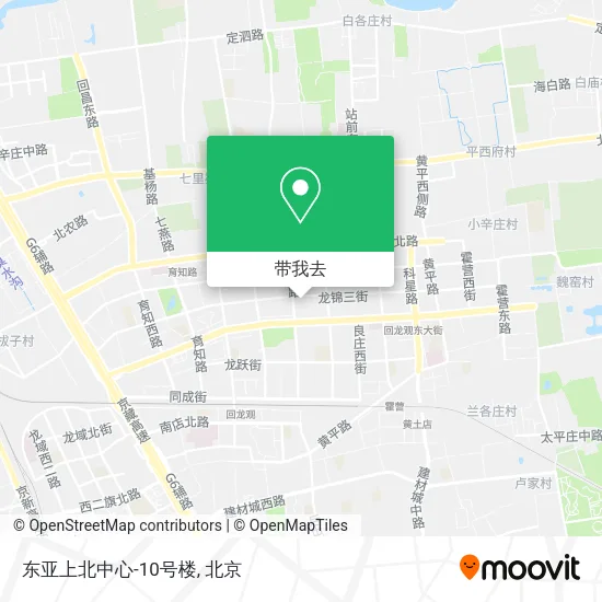 东亚上北中心-10号楼地图