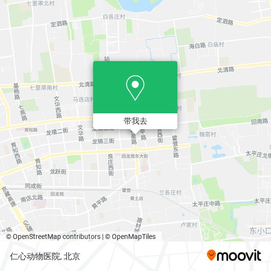 仁心动物医院地图