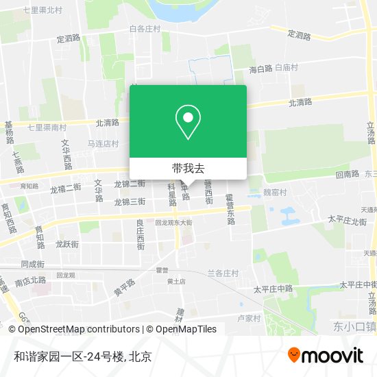 和谐家园一区-24号楼地图