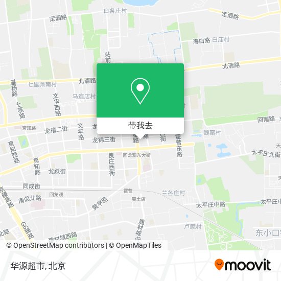 华源超市地图