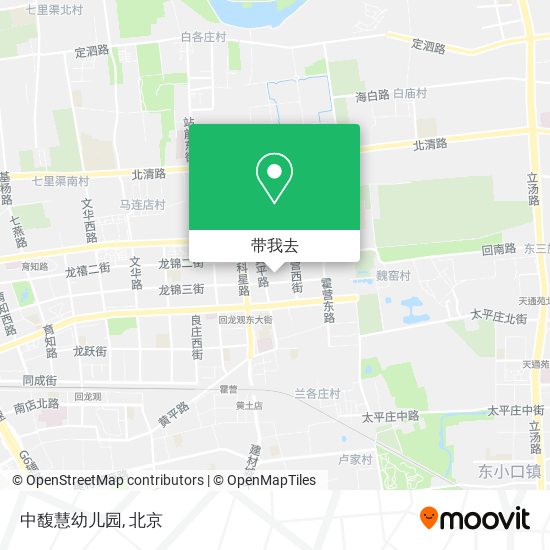 中馥慧幼儿园地图