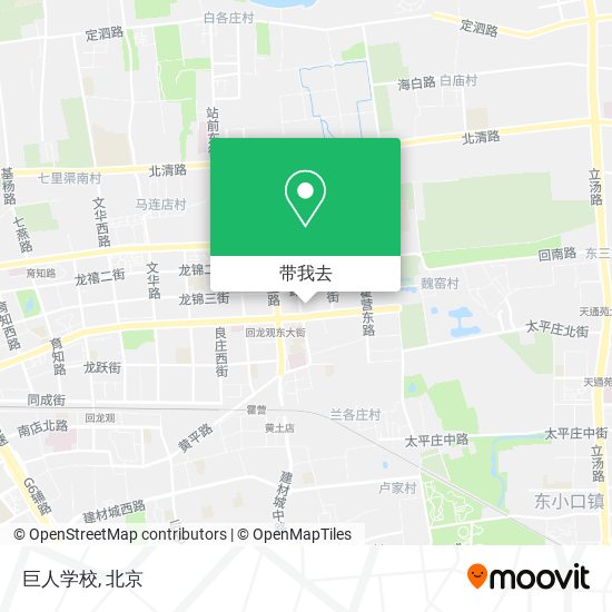 巨人学校地图