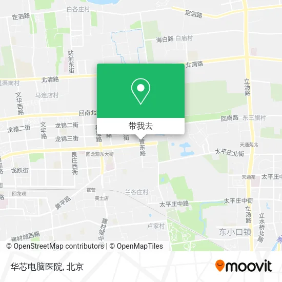华芯电脑医院地图