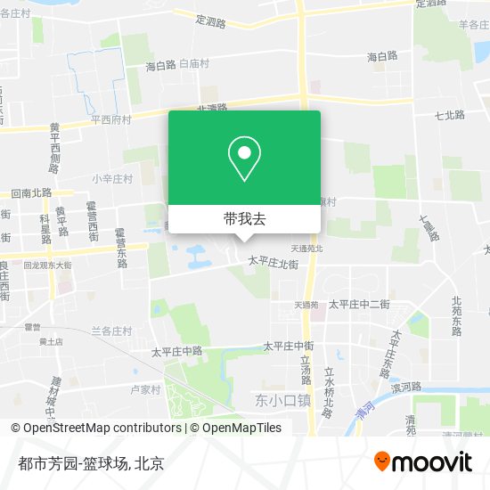 都市芳园-篮球场地图