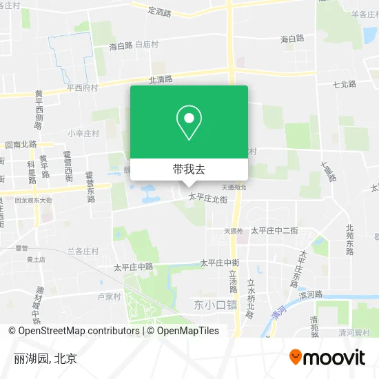 丽湖园地图