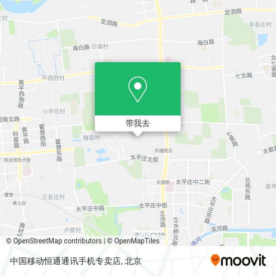 中国移动恒通通讯手机专卖店地图