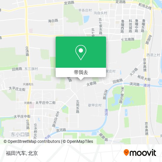 福田汽车地图