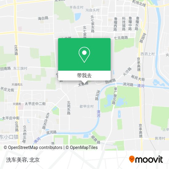 洗车美容地图