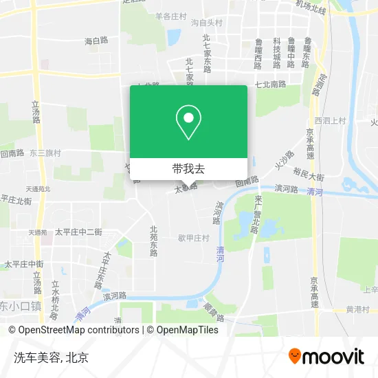 洗车美容地图