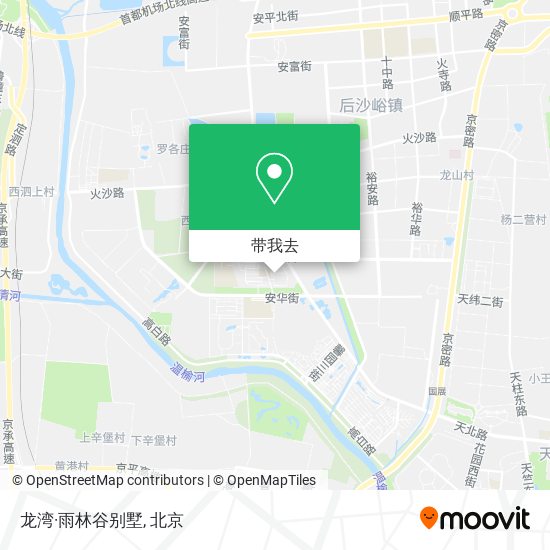 龙湾·雨林谷别墅地图