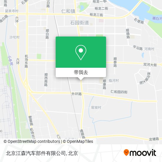 北京江森汽车部件有限公司地图