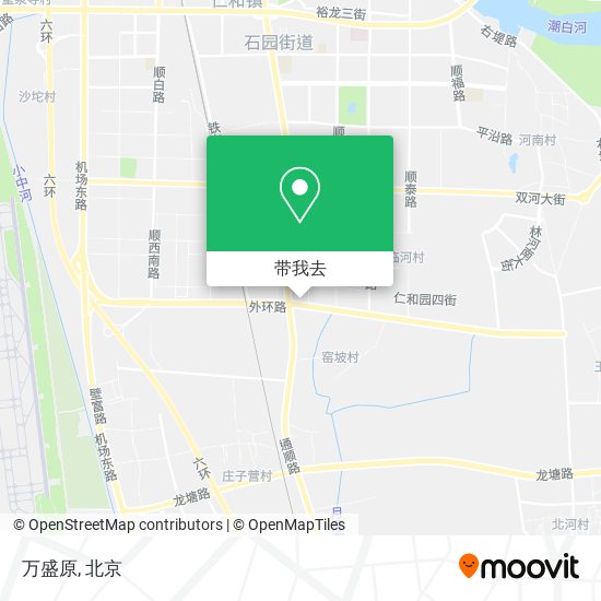 万盛原地图