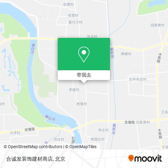 合诚发装饰建材商店地图