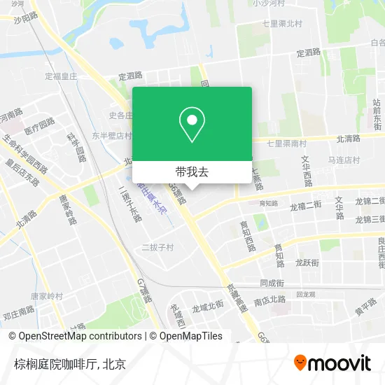 棕榈庭院咖啡厅地图