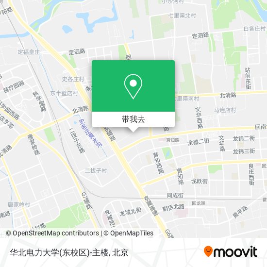 华北电力大学(东校区)-主楼地图