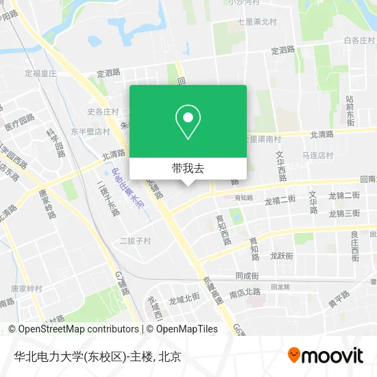 华北电力大学(东校区)-主楼地图