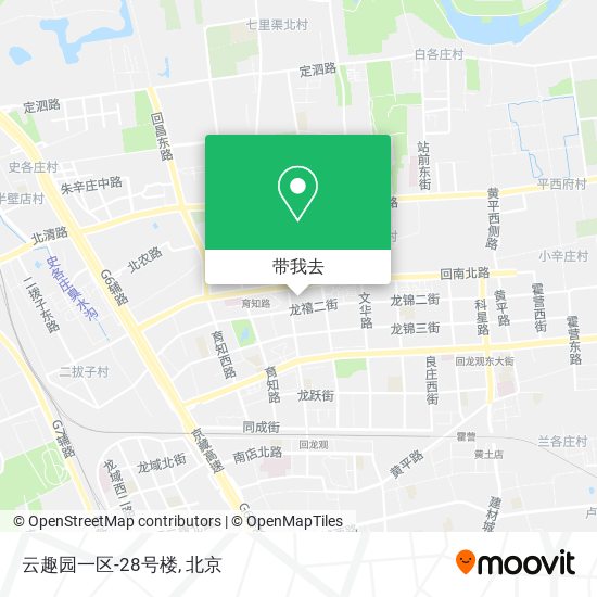 云趣园一区-28号楼地图