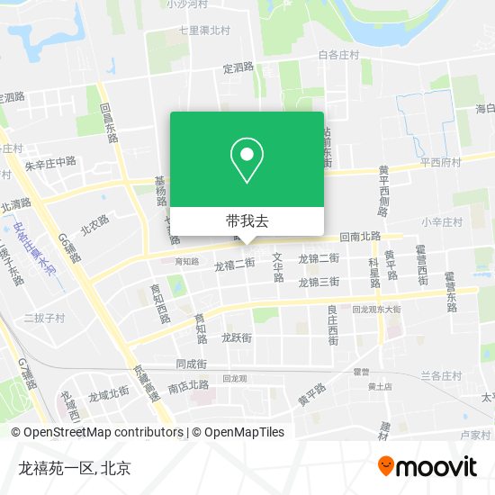 龙禧苑一区地图