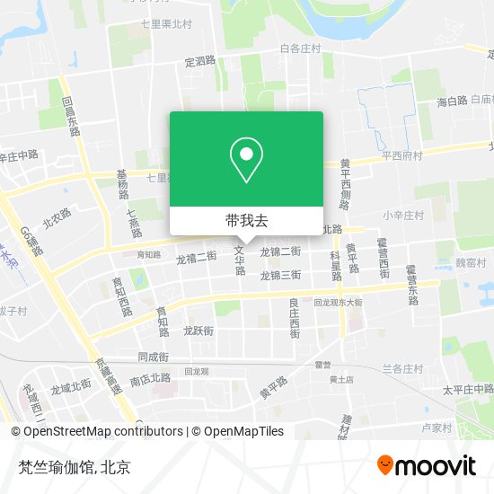 梵竺瑜伽馆地图